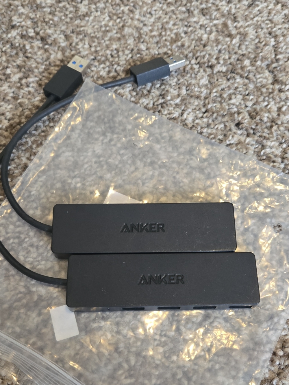 Anker Black USB 3.0 Multi-Port Hub - High-Speed Expansion